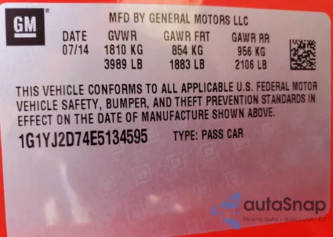 1G1YJ2D74E5134595